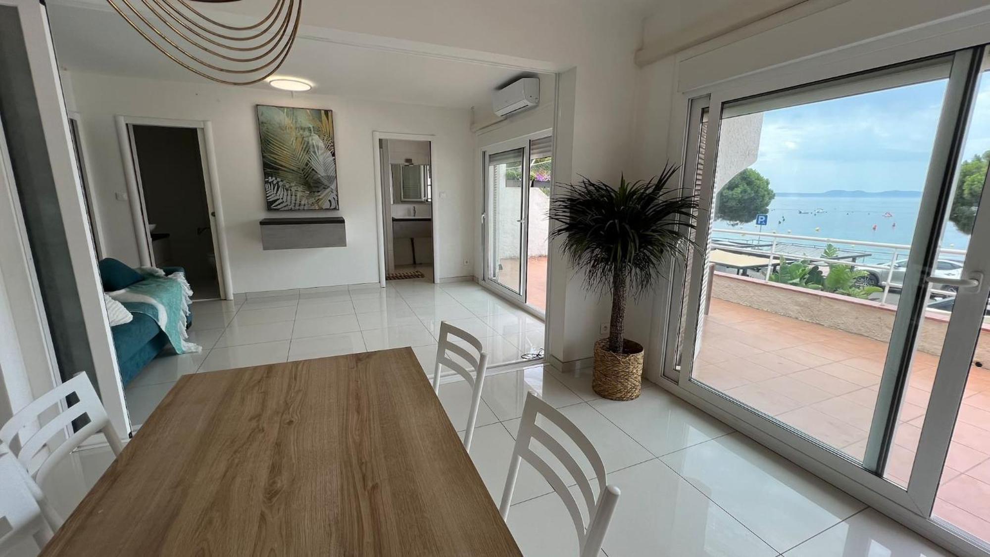 Precioso Apartamento Moderno En Primera Linea Del Mar Av-11 ロザス エクステリア 写真